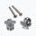 Стреплоки для гитары Grover Thunderbird Strap Buttons, хром