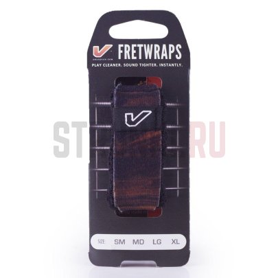 GRUVGEAR FRETWRAPS WOOD "Muter Walnut Wood" заглушка для струн, Орех размер LG FW-1PK-MED-LG