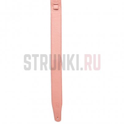 Ремень для гитары, кожаный, лосось, Levy's M26GFP-SLM Pastel Leather Series