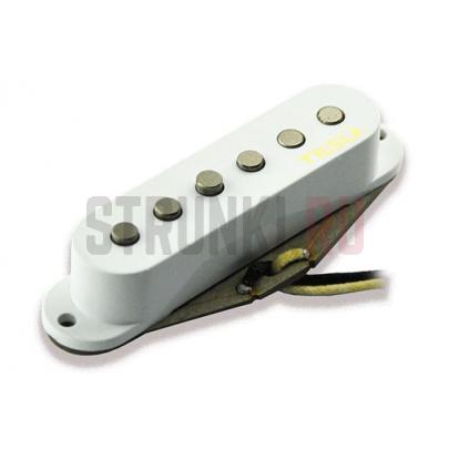 Звукосниматель для электрогитары Tesla TV-S1-WH-MDL, сингл, средний, белый
