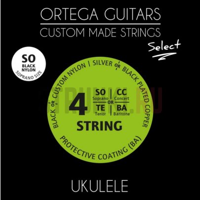 Струны для укулеле Ortega UKSBK-SO Select 24-26