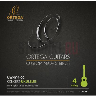 Струны для укулеле Ortega UWNY-4-CC 27-24