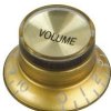 Ручка потенциометра громкости SG style, золото, PARTS KN007-08 картинка 0