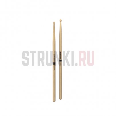 Барабанные палочки, орех гикори, деревянный наконечник, ProMark RBH580AW Rebound Lacquered 5AB