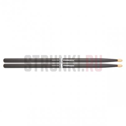 Барабанные палочки, серые, орех гикори, деревянный наконечник, ProMark TX5BW-GRAY 5B