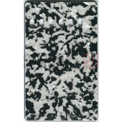 Задняя крышка, четырехслойная, белый с черным перламутр, для original Fender, Parts