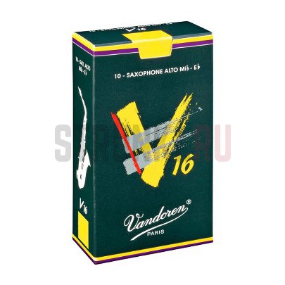 Трости для саксофона альт No 1,5 (10шт), Vandoren SR7015 V16
