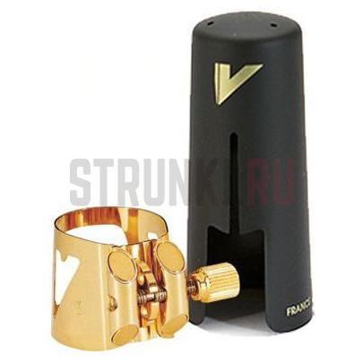 Лигатура для саксофона-альт с пластиковым колпачком Vandoren LC07P Optimum