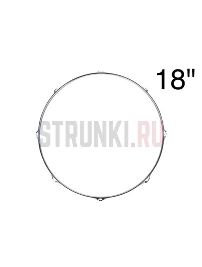 Обод малого и том барабана 18", верхний, сталь 1.6мм, LDrums HA08-161808CR
