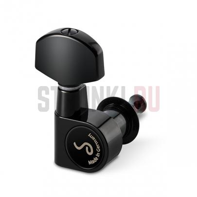 Колки 3+3 Schaller 10030423.02.36 M6 Pin, черный