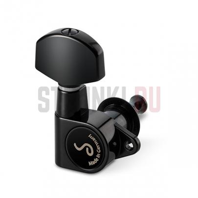 Колки 3+3 Schaller 10050423.02.36 M6 90, черный