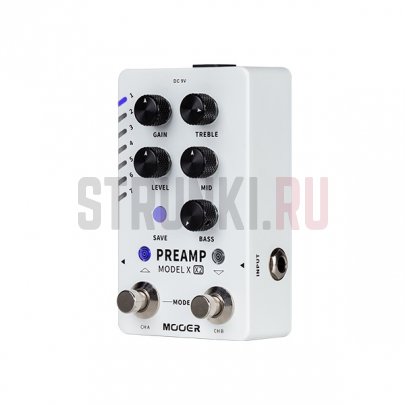 Педаль эффектов, Mooer M725-Preamp-Model-X2