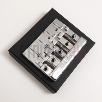 Бридж для бас гитары Fender copy хром