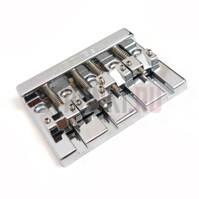 Бридж для бас гитары Fender copy хром