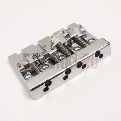 Бридж для бас гитары Fender copy хром