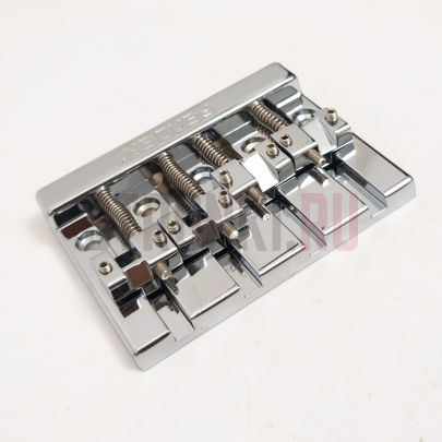 Бридж для бас гитары Fender copy хром