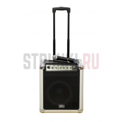 Акустическая система аккумуляторная с микрофоном, 50Вт, Soundking PA10W