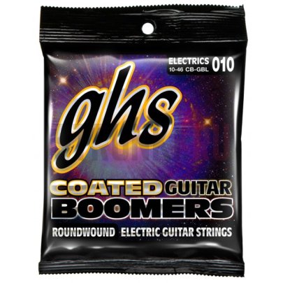 Струны для электрогитары GHS Coated Boomers CB-GBL 10-46