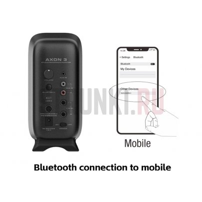 Студийный монитор, пара, 90Вт, Nux NFM-03-BK AXON-3