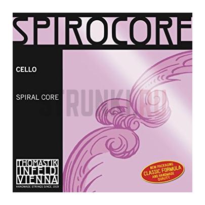 Комплект струн для виолончели размером 3/4, среднее натяжение, Thomastik S794 Spirocore