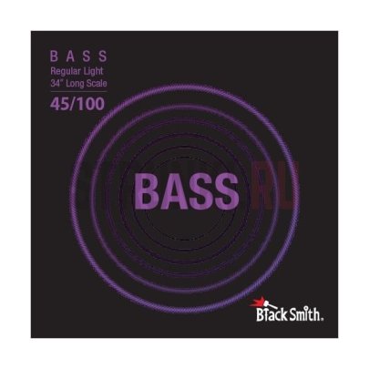 Струны для бас-гитары BlackSmith Bass Regular Light 34" Long Scale 45/100 45-100