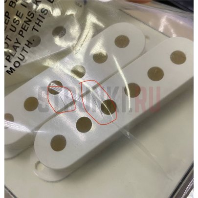 !!!УЦЕНКА!!! Набор аксессуаров для Fender Stratocaster 099-1395-000, Parchment