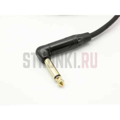 Кабель инструментальный, прямой/угловой, 4м, ZZcable E15-JR-J-0400-0