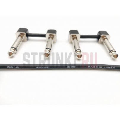 Патч-кабель, угловой, беспаечный корпус, 30 см, ZZcable E45-JR-JR-0003-0