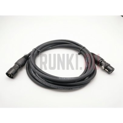 Кабель микрофонный 15м, ZZcable E4-XLR-M-F-1500-0