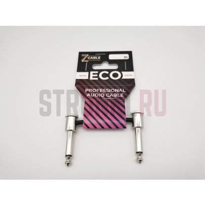 Патч-кабель, угловой, беспаечный корпус, 7см, ZZcable E44-JR-JR-0007-0