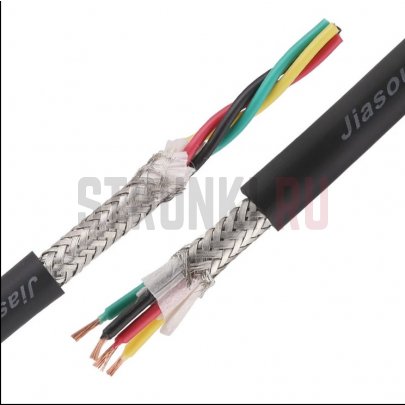 Кабель микрофонный XLR-M-F, квадропольный, 2м, ZZcable E5-XLR-M-F-0200-0