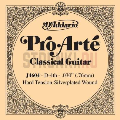 !!! Уценка !!! Одиночная струна для классической гитары D'Addario J4604 30