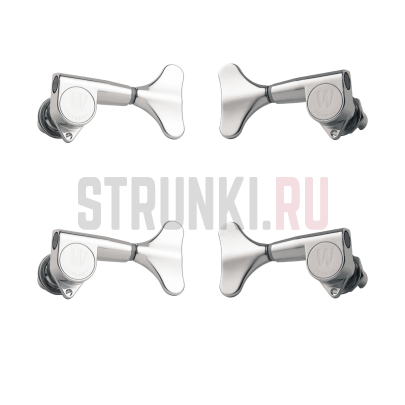 Колки 2+2 для бас-гитары Warwick, хром