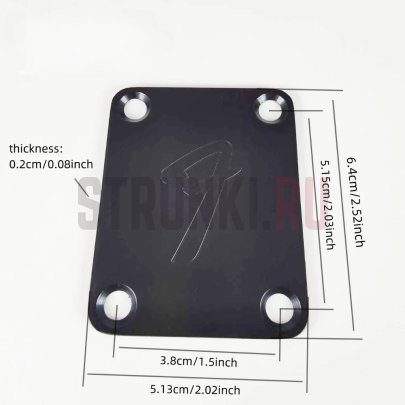 Крепление грифа Parts Fender copy, черный