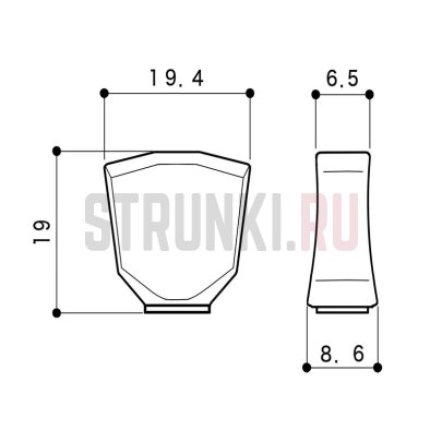 Колки для электрогитары Gotoh SG301-MGT-P4N, хром