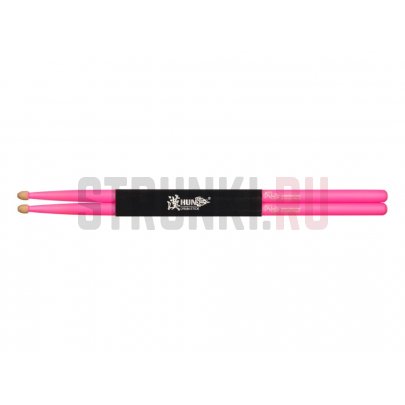 Барабанные палочки, розовые, орех гикори, HUN 10101003010 Fluorescent Series 7A