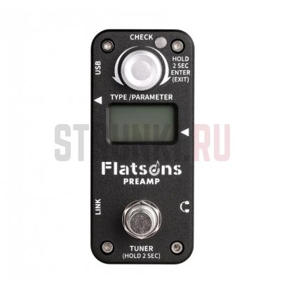 Педаль эффектов, Flatsons FPR1 Preamp black