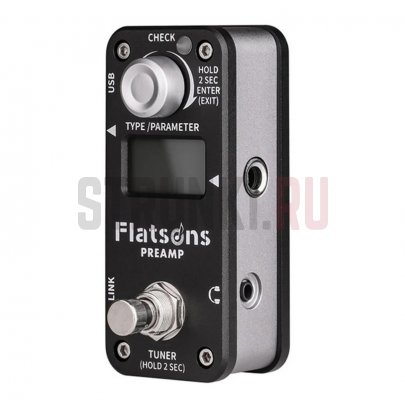 Педаль эффектов, Flatsons FPR1 Preamp black