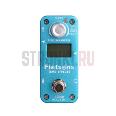 Педаль эффектов, Flatsons FTE2 Time Effect blue