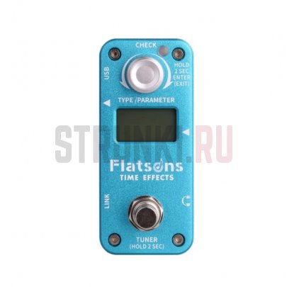 Педаль эффектов, Flatsons FTE2 Time Effect blue