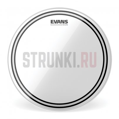 Пластик для малого, том и тимбалес барабана 16", Evans TT16EC2S-B EC2 Clear