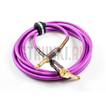 Кабель Paul Dime Stage Pro фиолетовый 3м (прямой-угловой)