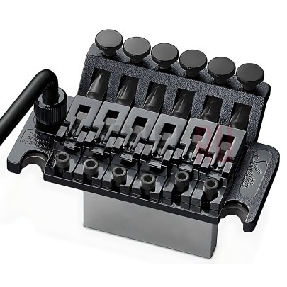 Тремоло-система SCHALLER Floyd Rose 13020442.02, сустейн блок - 42 мм, черный