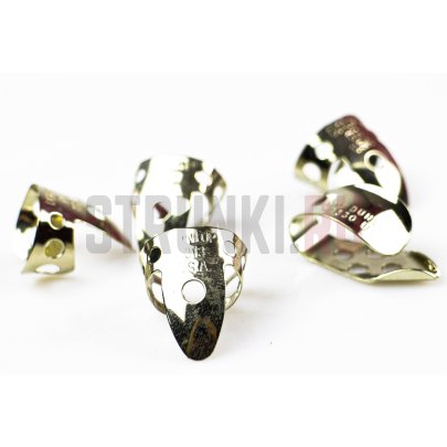 Набор медиаторов-когтей Dunlop 33P.013, нейзильбер, 0.13 мм, упаковка 5 шт.