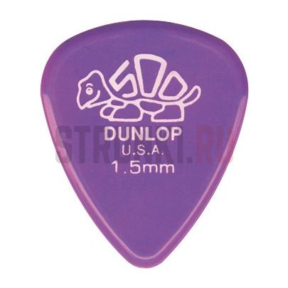 Набор медиаторов Dunlop 41P1.50 Delrin 500, 1.5 мм, упаковка 12 шт.