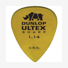 Набор медиаторов Dunlop 433P1.14 Ultex Sharp, 1.14 мм, упаковка 6 шт.