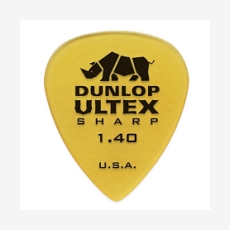 Набор медиаторов Dunlop 433P1.40 Ultex Sharp, 1.4 мм, упаковка 6 шт.