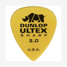 Набор медиаторов Dunlop 433P2.0 Ultex Sharp, 2 мм, упаковка 6 шт.