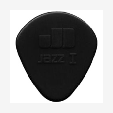 Набор медиаторов Dunlop 47P1S Nylon Jazz I, черные, 1.1 мм, упаковка 6 шт.