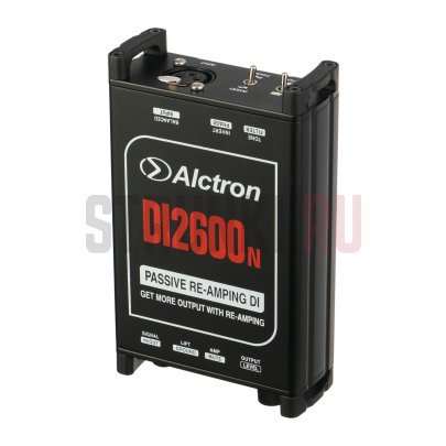 Дибокс, Преобразователь акустического сигнала, пассивный, Alctron DI2600N D.I. Box